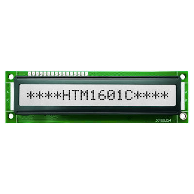 MCU 인터페이스 HTM1601C와 흑백 캐릭터 LCD 모듈 1X16