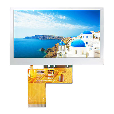 태양광 읽기 쉬운 4.3 인치 TFT LCD 디스플레이 800x480 화소 TFT-H043A10SVIST6N40