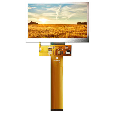 480x272 색 4.3 인치 TFT LCD 디스플레이 모듈 태양광 읽기 쉬운 TFT-H043A21WQISTKN40