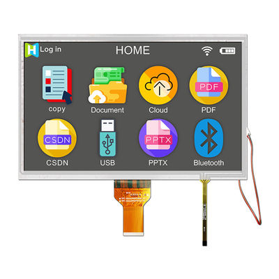 10.1 저항성 접촉 패널 H101A9WSIFTKR40과 인치 LVDS IPS 햇빛 읽기 쉬운 LCD 디스플레이