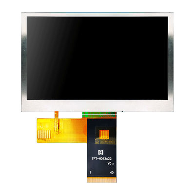 4.3 480x272 MCU 광범위의 온도 LCD IPS 디스플레이 모듈로 조금씩 움직이세요
