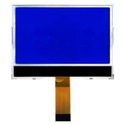 하얀 측면 백라이트 HTG12864I와 128X64 SPI 칩 온 글래스 LCD 디스플레이