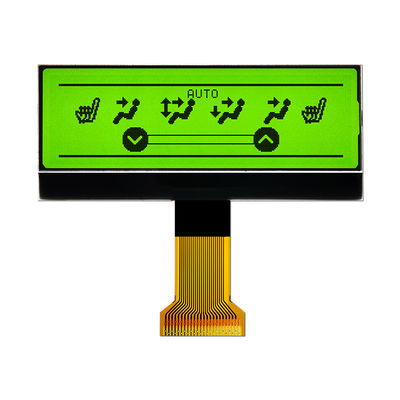 완전히 투명한 황록색과 240x64 COG LCD 그래픽 디스플레이 모듈 ST75256