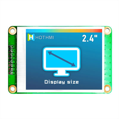 의학 2.4 인치 TFT LCD 모듈 240x320 전체 보기 HTM-TFT024A16-SPI