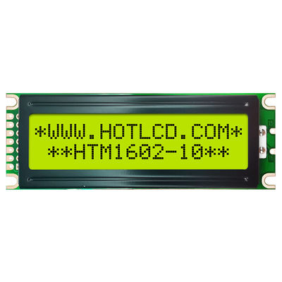 다목적 16x2 LCD 디스플레이, 황록색 LCM 디스플레이 모듈 HTM1602-10