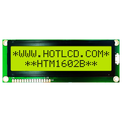 녹색 백라이트 HTM1602B와 16x2 매체 LCD 문자 표시