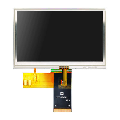 4.3 읽기 쉬운 인치 저항력이 있는 광범위의 온도 LCD SPI MCU 태양광