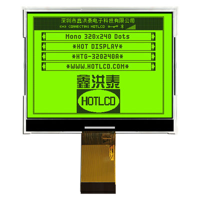SPI 사실적 COG LCD 모듈 320x240 ST75320 FSTN 디스플레이 긍정 반투과형 HTG320240A