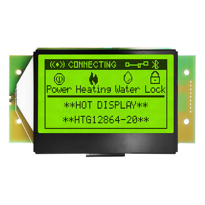 하얀 측면 백라이트 HTM12864-7과 128X64 SPI 그래픽 LCD 모듈 ST7565R