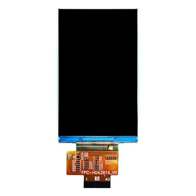 4.3 인치 TFT LCD 수직식 채 480x800 IPS LCD는 TFT LCD 디스플레이 제조를 모니터링합니다