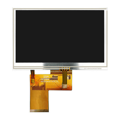 4.3&quot; 인치 저항하는 터치 패널 Tft Lcd 480x272 Ips Lcd는 Tft LCD 디스플레이 제조자를 감시합니다