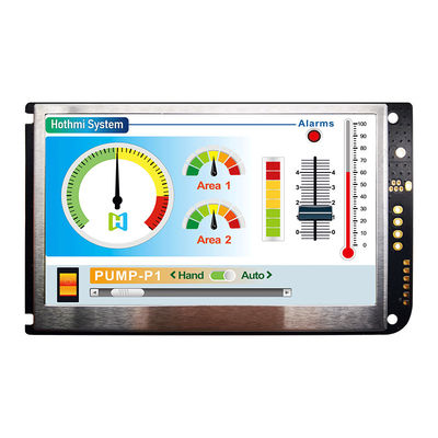 4.3 인치 UART TFT LCD 480x272 디스플레이 TFT 모듈 패널 WITH LCD 제어기 보드