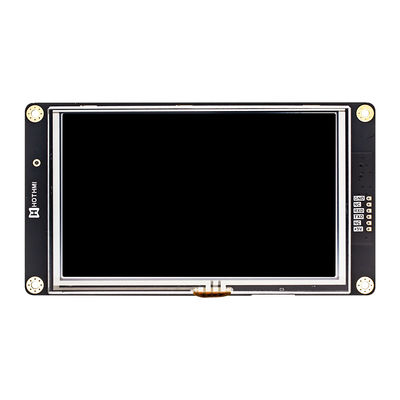 저항력이 있는 터치와 5 인치 현명한 일련 화면 800x480 UART TFT LCD 모듈 디스플레이 패널